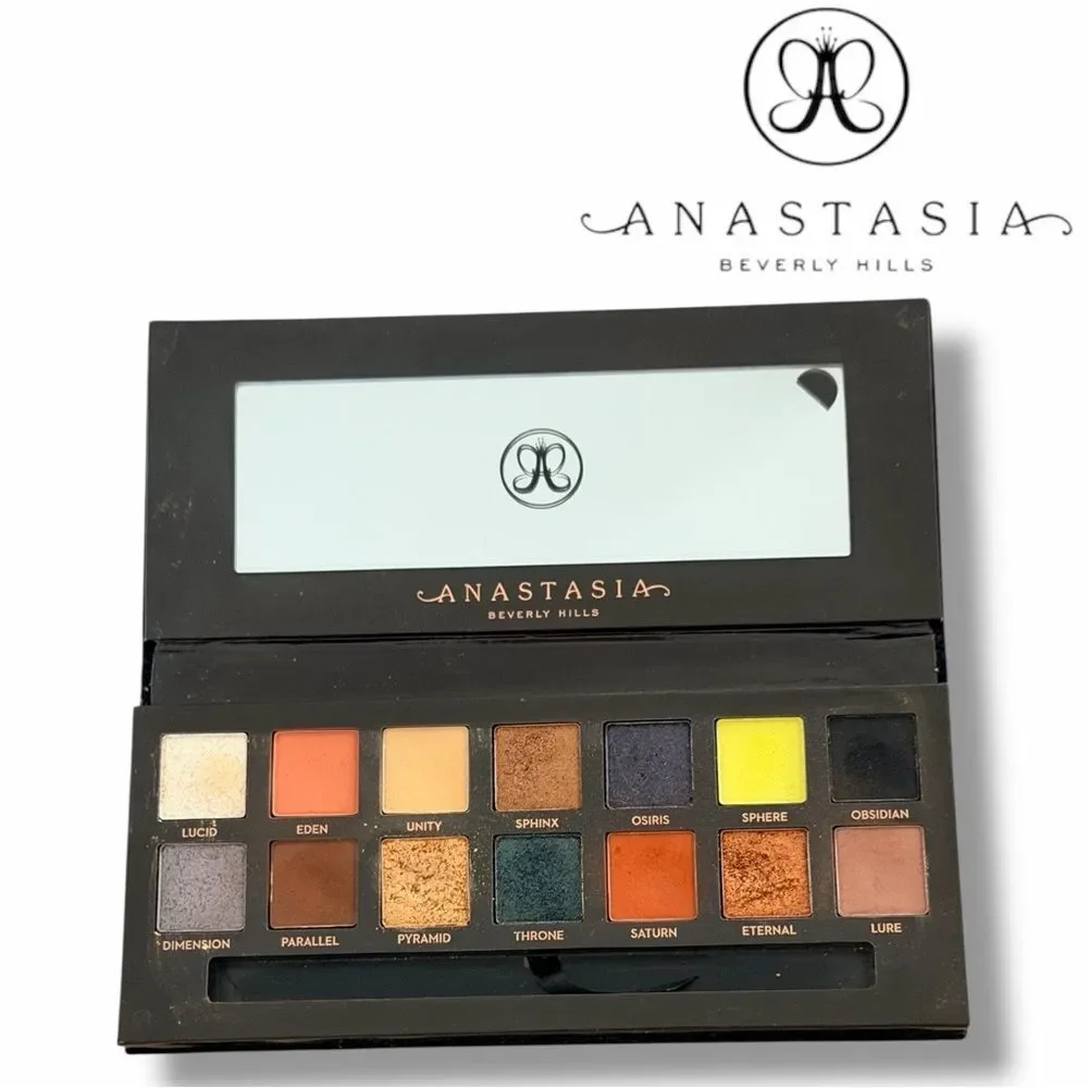 Anastasia Beverly Hills Three Eyeshadow Pallets - Riviera, Prism & Carli Bybel